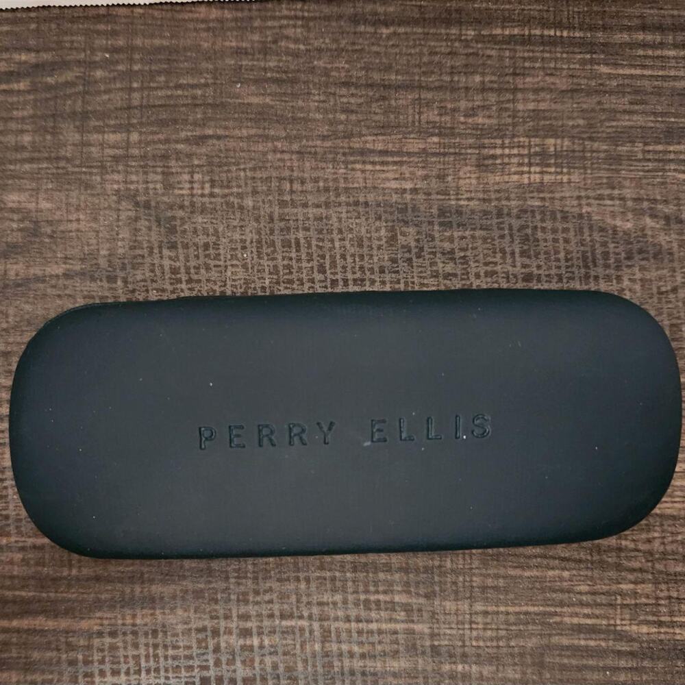 Perry Ellis matte black hard
